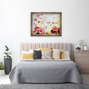 Tablou inramat - Mary Smith - flori de cires in parc, 60 x 80 cm - Img 3