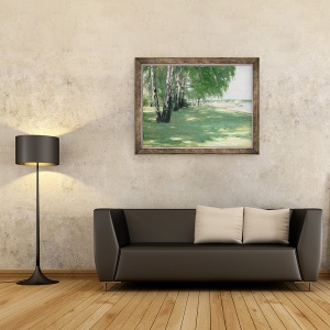 Tablou inramat - Max Liebermann - Gradina Artistului din Wannsee, 70 x 90 cm - Img 2