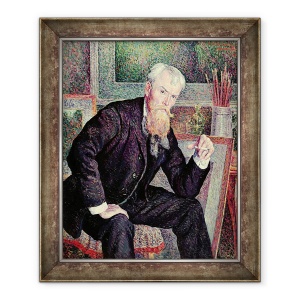 Tablou inramat - Maximilien Luce - Portretul lui Henri Edmond Cross 1856-1910 1898 ulei pe panza, 50 x 60 cm