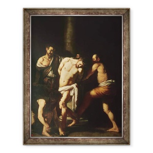 Tablou inramat - Michelangelo Merisi da Caravaggio - Flagelare, 60 x 80 cm
