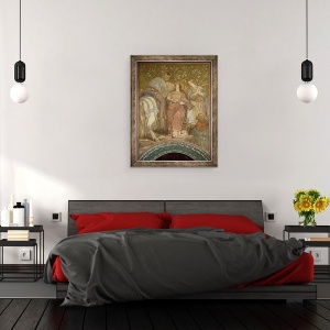 Tablou inramat - Moritz Ludwig von Schwind - Miracolul Rose, 70 x 90 cm - Img 3