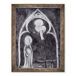 Tablou inramat - Nancy Moniz Charalambous - Angel Gabriel, 2015, 70 x 90 cm