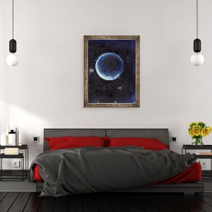 Tablou inramat - Nancy Moniz Charalambous - Little Lune, 2014, 70 x 90 cm - Img 3