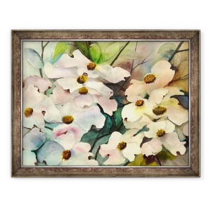 Tablou inramat - Neela Pushparaj - Dogwood, 70 x 90 cm