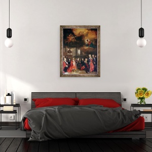 Tablou inramat - Nicolas de Largilliere - Ex-Voto, 60 x 80 cm - Img 3