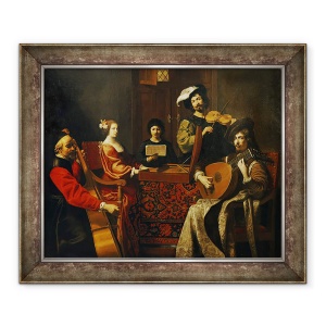Tablou inramat - Nicolas Tournier - Concertul, 50 x 60 cm