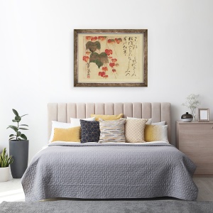Tablou inramat - Ogata Kenzan - Iedera de toamna, 70 x 90 cm - Img 3