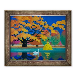 Tablou inramat - Ophelia Redpath - in asteptare, 50 x 60 cm
