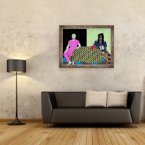 Tablou inramat - Osinachi - Ia un loc, 60 x 80 cm - Img 2