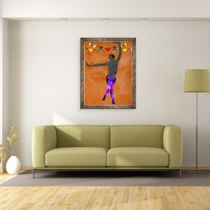 Tablou inramat - Osinachi - Vino inainte, 60 x 80 cm - Img 2