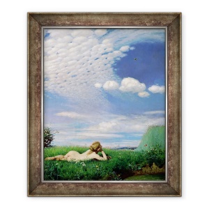 Tablou inramat - Pal Szinyei Merse - Ciocarlia, 70 x 85 cm