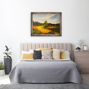Tablou inramat - Patricia Brintle - La route de Thiot, 70 x 90 cm - Img 3