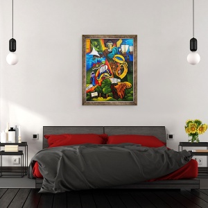 Tablou inramat - Patricia Brintle - Speranta la rasarit, 60 x 80 cm - Img 3