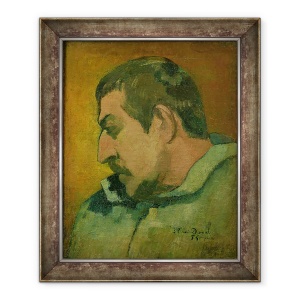 Tablou inramat - Paul Gauguin - Autoportret II, 50 x 60 cm