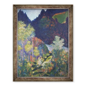 Tablou inramat - Paul Gauguin - peisaj, 60 x 80 cm