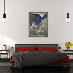 Tablou inramat - Paul Gauguin - peisaj, 60 x 80 cm - Img 3
