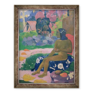 Tablou inramat - Paul Gauguin - Vairaumati Tei Oa Numele ei este Vairaumati, 70 x 90 cm