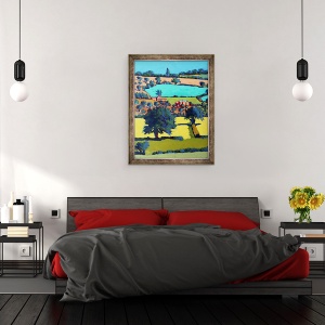 Tablou inramat - Paul Powis - Catre Ledbury, 60 x 80 cm - Img 3