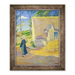 Tablou inramat - Paul Serusier - Ferma la Le Pouldu, 50 x 60 cm