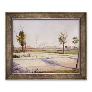 Tablou inramat - Paul Signac - Drumul spre Gennevilliers, 70 x 85 cm