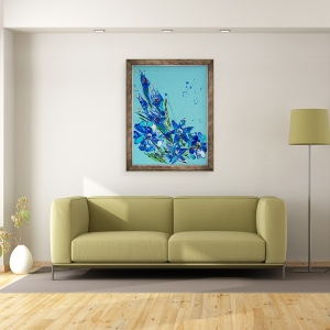 Tablou inramat - Penny Warden - Floare I, 60 x 80 cm - Img 2