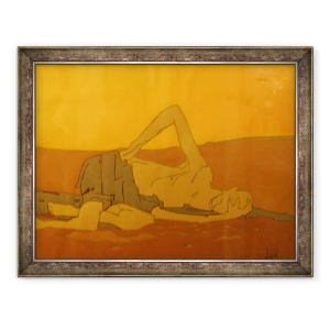 Tablou inramat - Peter McClure - BEREFT 1970 ANGLIA, 60 x 80 cm