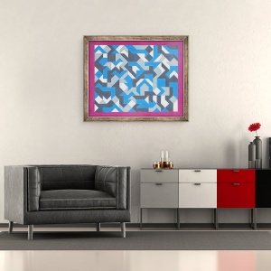 Tablou inramat - Peter McClure - NEOBOSIT. 2020, 50 x 60 cm - Img 2