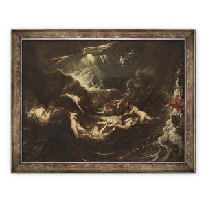 Tablou inramat - Peter Paul Rubens - Erou si Leander, 70 x 90 cm