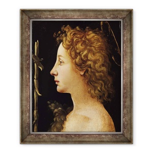 Tablou inramat - Piero di Cosimo - Tanarul Sfant Ioan Botezatorul, 50 x 60 cm