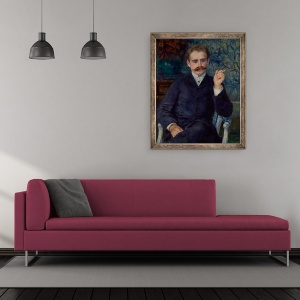 Tablou inramat - Pierre Auguste Renoir - Albert Cahen dAnvers, 50 x 60 cm - Img 2