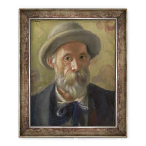 Tablou inramat - Pierre Auguste Renoir - Autoportret II, 70 x 85 cm