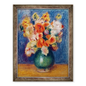 Tablou inramat - Pierre Auguste Renoir - Bouquet, 70 x 90 cm