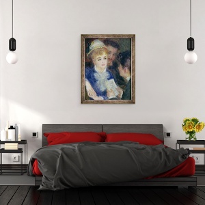 Tablou inramat - Pierre Auguste Renoir - Citirea rolului, 60 x 80 cm - Img 3