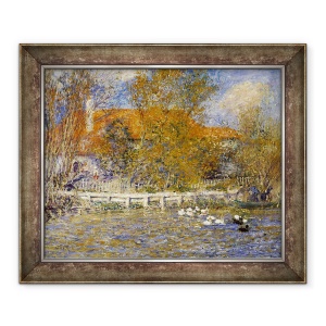 Tablou inramat - Pierre Auguste Renoir - Iazul rata, 50 x 60 cm