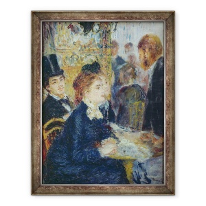 Tablou inramat - Pierre Auguste Renoir - La cafenea, 60 x 80 cm