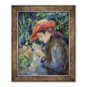 Tablou inramat - Pierre Auguste Renoir - Marie-Therese Durand-Ruel Cusut, 50 x 60 cm