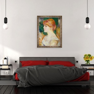 Tablou inramat - Pierre Auguste Renoir - Suzanne Valadon, 70 x 90 cm - Img 3
