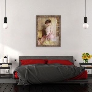 Tablou inramat - Pierre Bonnaud - Pansament pentru minge, 70 x 90 cm - Img 3