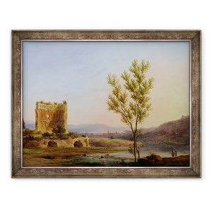 Tablou inramat - Pierre Henri de Valenciennes - Vedere spre marginea Romei, 60 x 80 cm