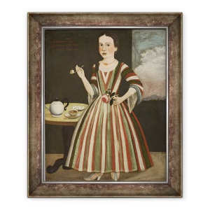 Tablou inramat - Pieter Vanderlyn - Susanna Truax, 50 x 60 cm