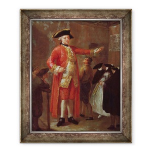 Tablou inramat - Pietro Longhi - Magratul gigant, 50 x 60 cm