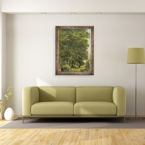 Tablou inramat - Ramsay Richard Reinagle - Un peisaj impadurit, 70 x 90 cm - Img 2