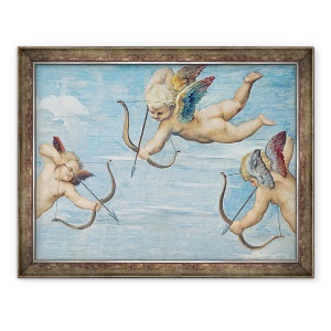 Tablou inramat - Raphael - Triumful Galatei II, 70 x 90 cm