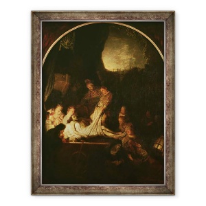 Tablou inramat - Rembrandt Harmensz van Rijn - inmormantarea, 70 x 90 cm