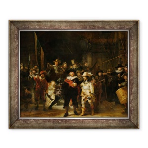 Tablou inramat - Rembrandt Harmensz van Rijn - Nightwatch, 50 x 60 cm