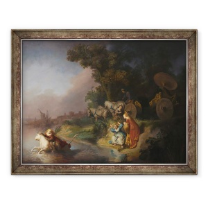Tablou inramat - Rembrandt Harmensz van Rijn - Rapirea Europei, 70 x 90 cm