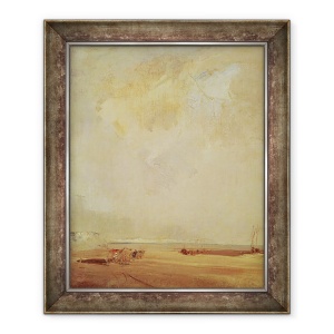 Tablou inramat - Richard Parkes Bonington - Vedere spre Coasta Normandiei, 50 x 60 cm