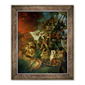 Tablou inramat - Robert Kerr Porter - Capturarea lui Azov, 70 x 85 cm