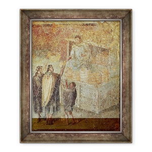 Tablou inramat - Roman - Magazinul Brutarului, 50 x 60 cm