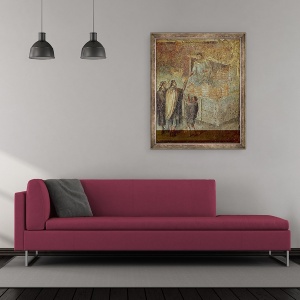 Tablou inramat - Roman - Magazinul Brutarului, 50 x 60 cm - Img 2